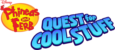 Phineas and Ferb: Quest for Cool Stuff title screen for Wii